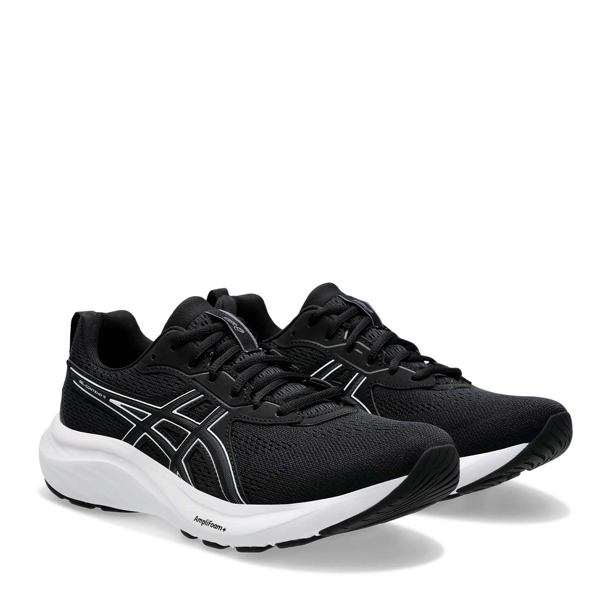 Asics Gel Contend 9 Women Black White נעלי ריצה ג`ל קונטנד 9 לנשים