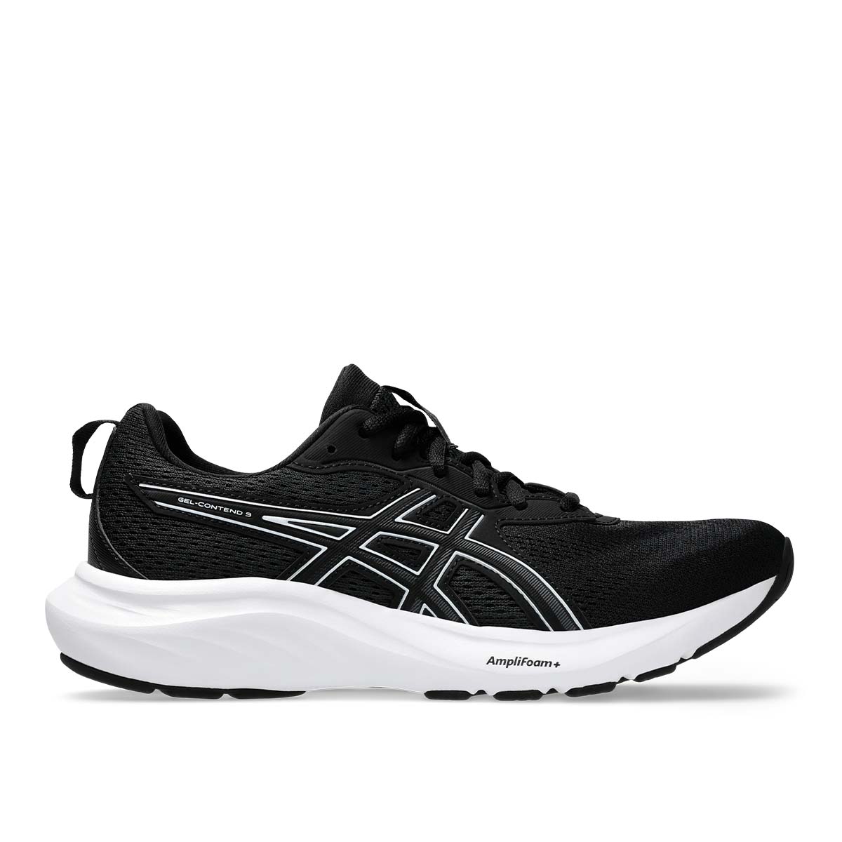 Asics Gel Contend 9 Women Black White נעלי ריצה ג`ל קונטנד 9 לנשים