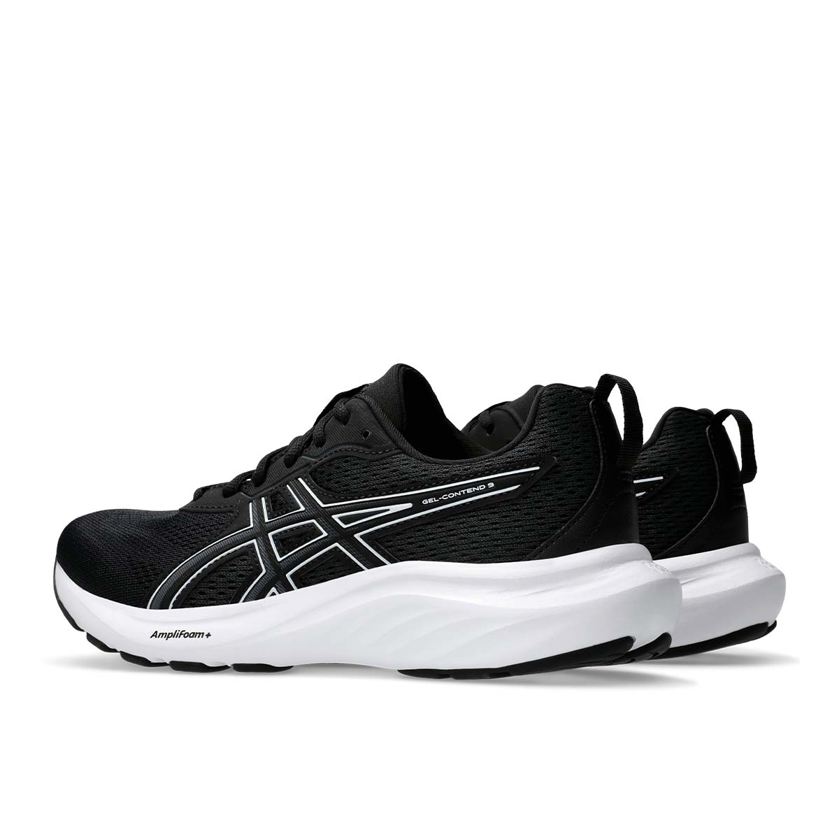 Asics Gel Contend 9 Women Black White נעלי ריצה ג`ל קונטנד 9 לנשים