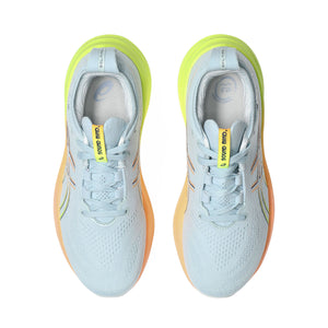 Asics Gel Nimbus 26 Paris Women Cool Grey Safety Yellow ג'ל נימבוס 26 פריז נשים