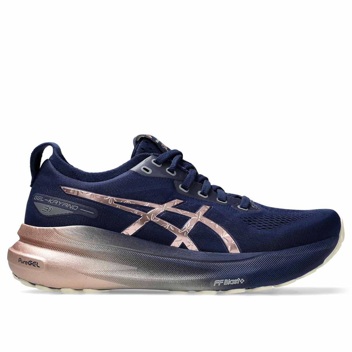 Asics Gel Kayano 31 Platinum Women Blue Expanse Rose Gold נעלי אסיקס ג'ל קיאנו 31 לנשים