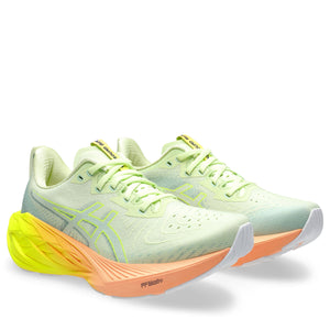 Asics Novablast 4 Paris Women Cool Matcha Safety Yellow נובה בלאסט 4 פריז נשים