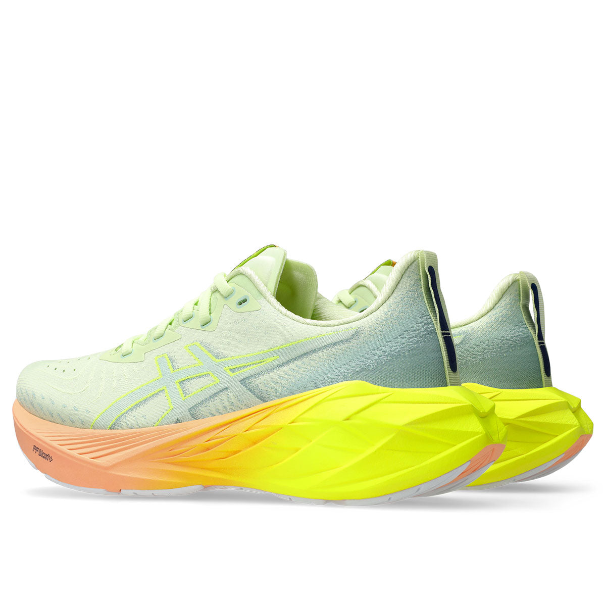 Asics Novablast 4 Paris Women Cool Matcha Safety Yellow נובה בלאסט 4 פריז נשים