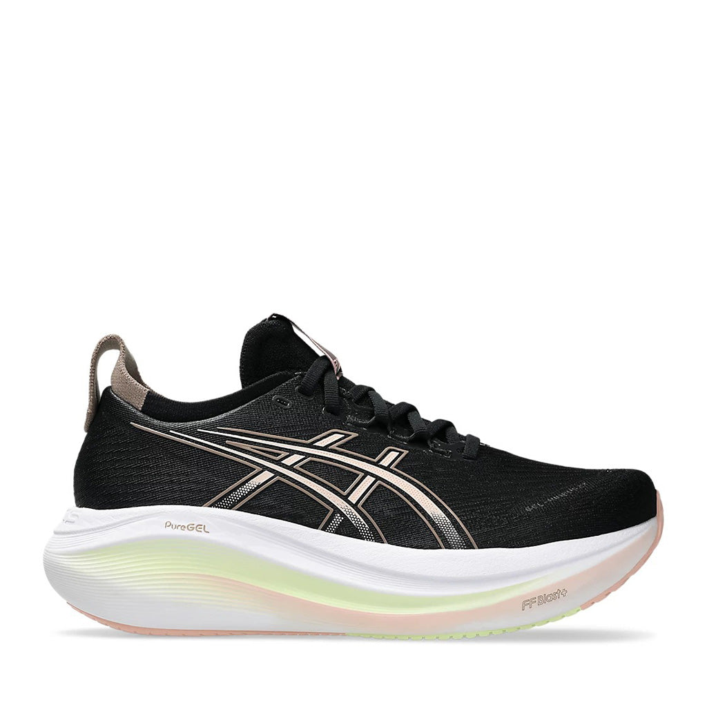 Asics Gel Nimbus 27 Black/Breeze Women אסיקס נימבוס לנשים