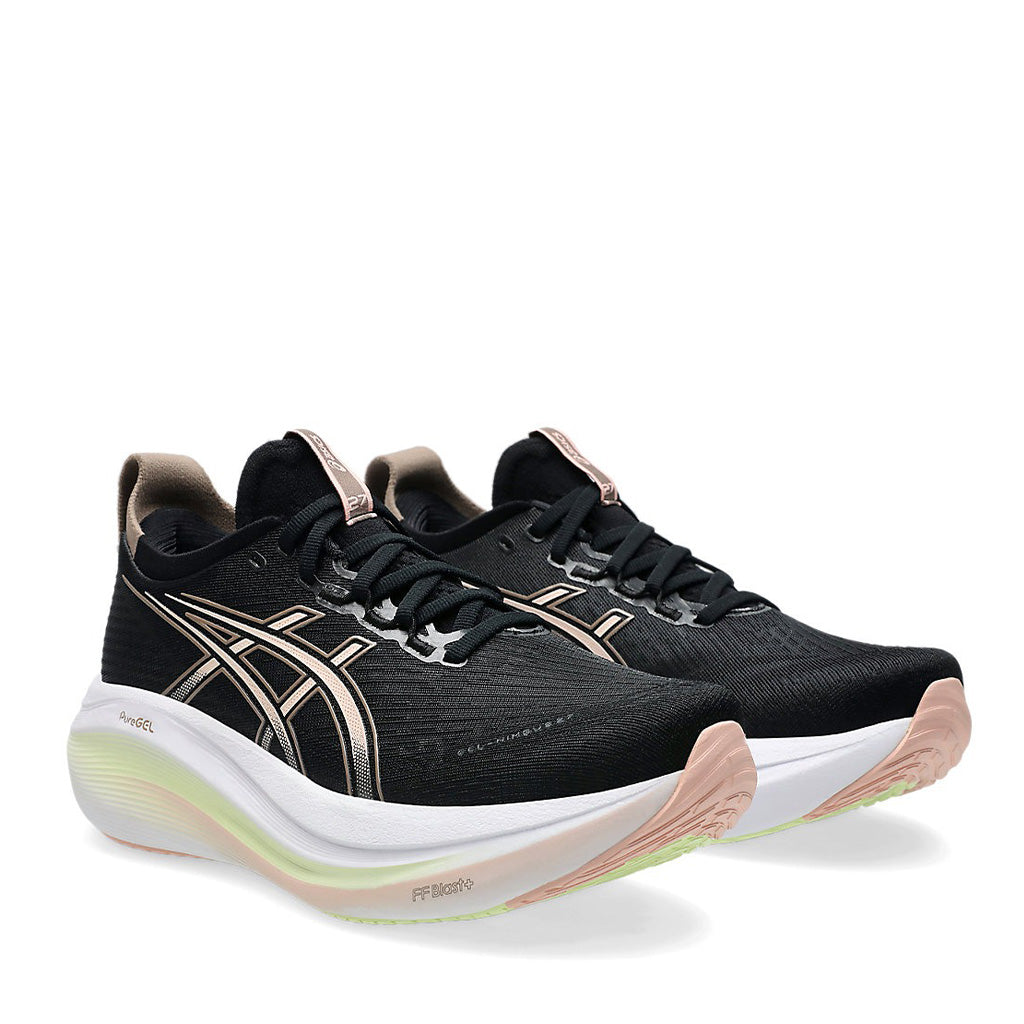 Asics Gel Nimbus 27 Black/Breeze Women אסיקס נימבוס לנשים