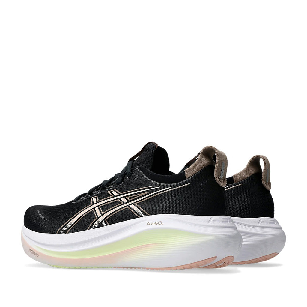 Asics Gel Nimbus 27 Black/Breeze Women אסיקס נימבוס לנשים