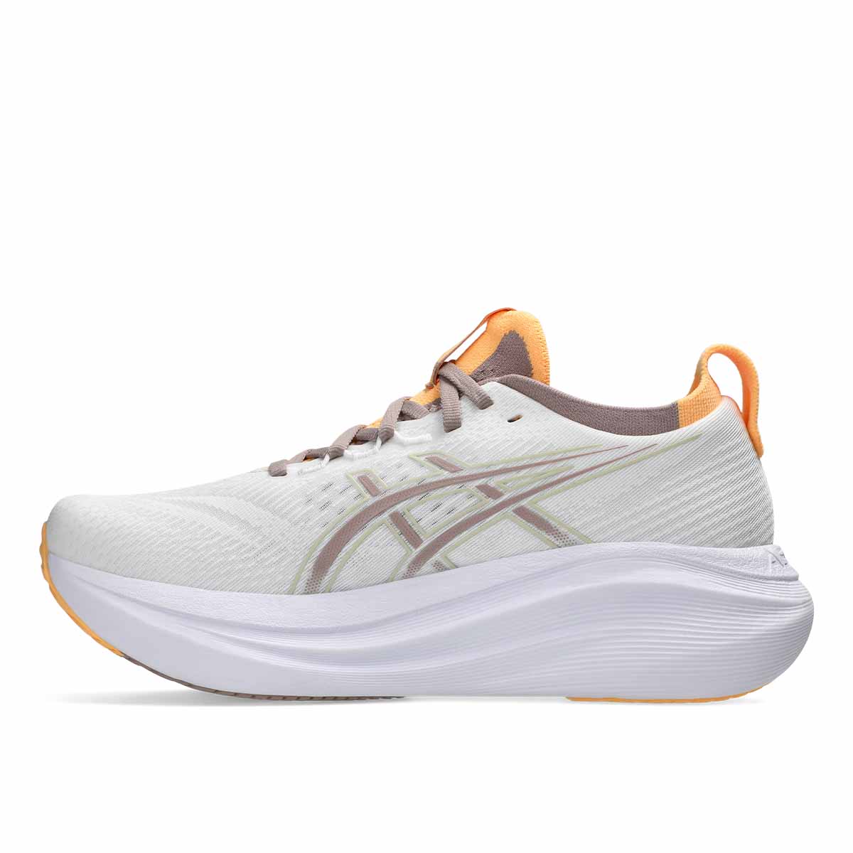 Asics Gel Nimbus 27 Women White Fawn נעלי ריצה ג`ל נימבוס 27 לנשים