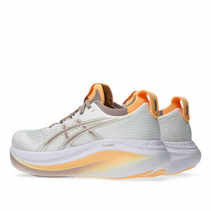 Asics Gel Nimbus 27 Women White Fawn נעלי ריצה ג`ל נימבוס 27 לנשים