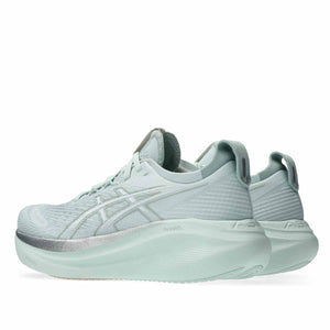 Asics Gel Nimbus 27 Women Pure Aqua White נעלי ריצה ג`ל נימבוס 27 לנשים
