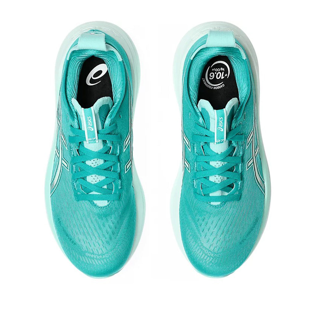 Asics Gel Nimbus 27 Women Wave Teal Illuminate Mint אסיקס נימבוס לנשים