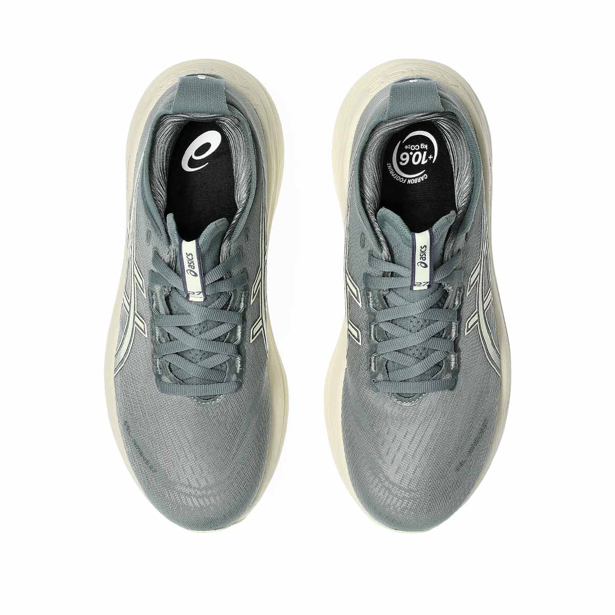 Asics Gel Nimbus 27 Women Monument Blue Whisper Green נעלי ריצה ג`ל נימבוס 27 נשים לנשים