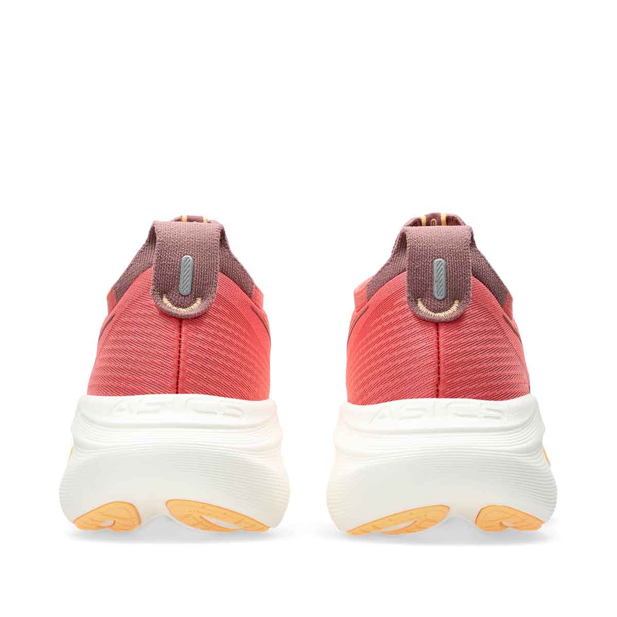 Asics Gel Nimbus 27 Women Dark Pink Clay Orange Glow נעלי ריצה ג`ל נימבוס 27 לנשים