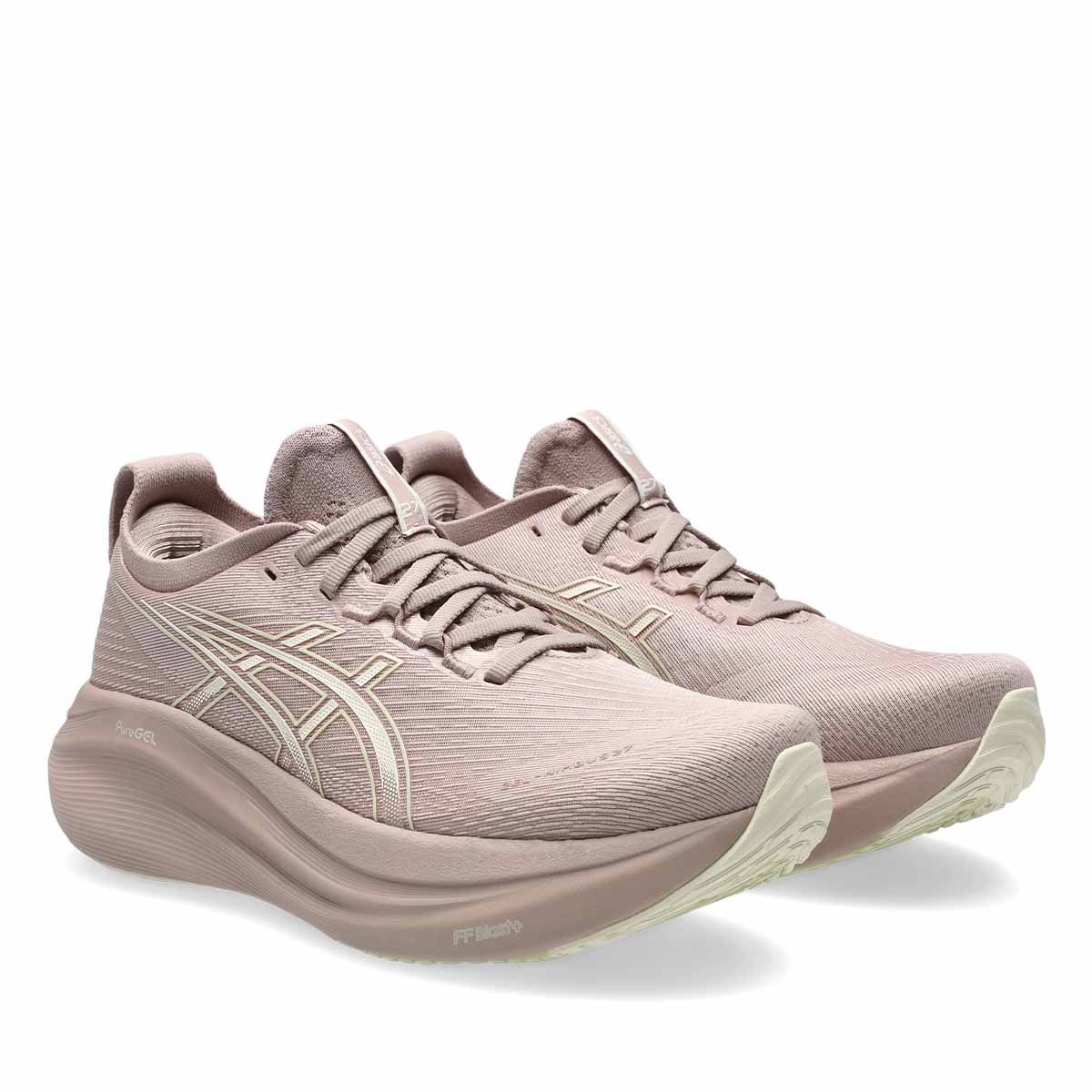 Asics Gel Nimbus 27 Women Fawn Birch נעלי ריצה ג`ל נימבוס 27 לנשים