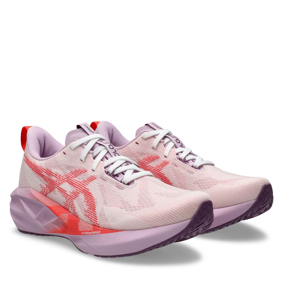 Asics Novablast 5 Women White Coral Reef אסיקס נובה בלאסט לנשים