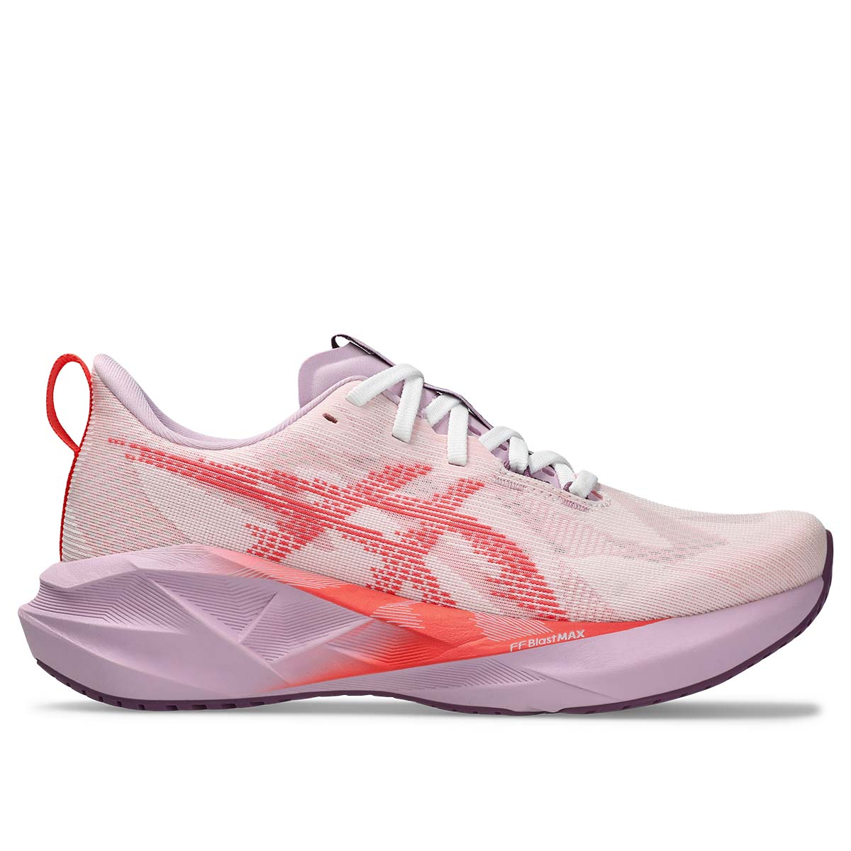 Asics Novablast 5 Women White Coral Reef אסיקס נובה בלאסט לנשים