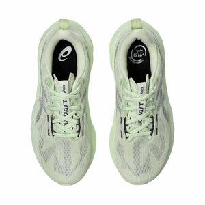 Asics Novablast 5 Women Whisper Green Monument Blue נעלי ריצה נובה בלאסט 5 לנשים