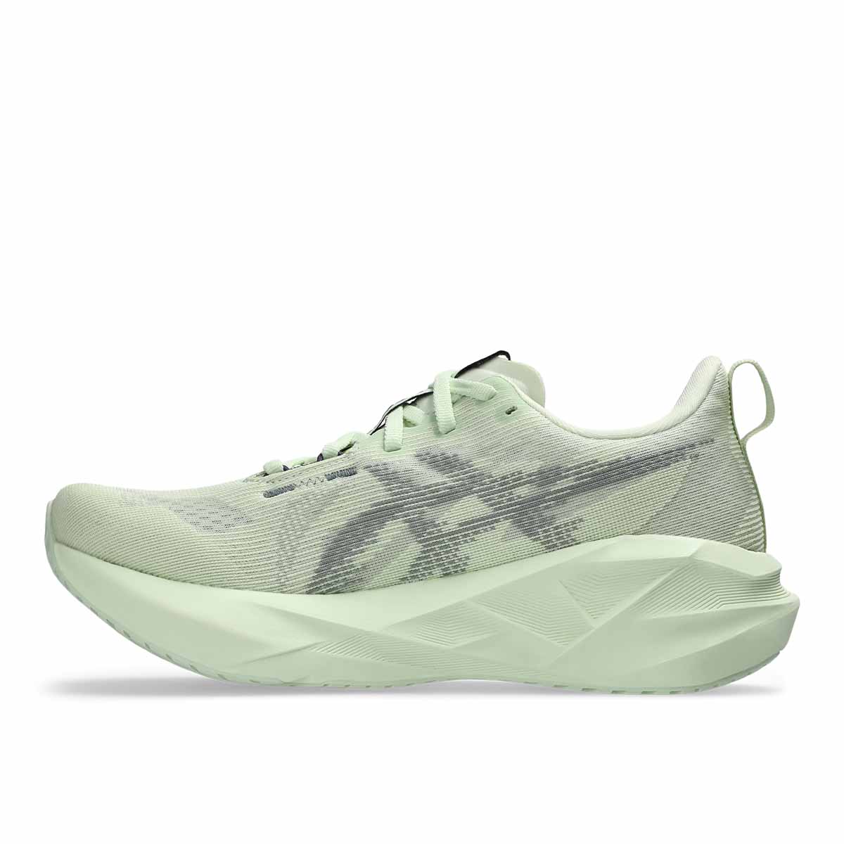 Asics Novablast 5 Women Whisper Green Monument Blue נעלי ריצה נובה בלאסט 5 לנשים