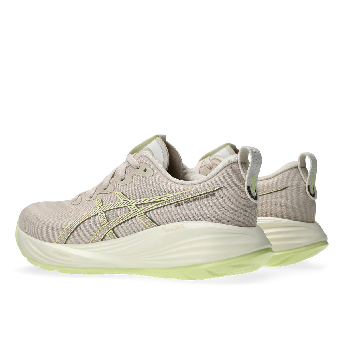 Asics Gel Cumulus 27 Women Mineral Beige Huddle Yellow קומולוס 27 נשים