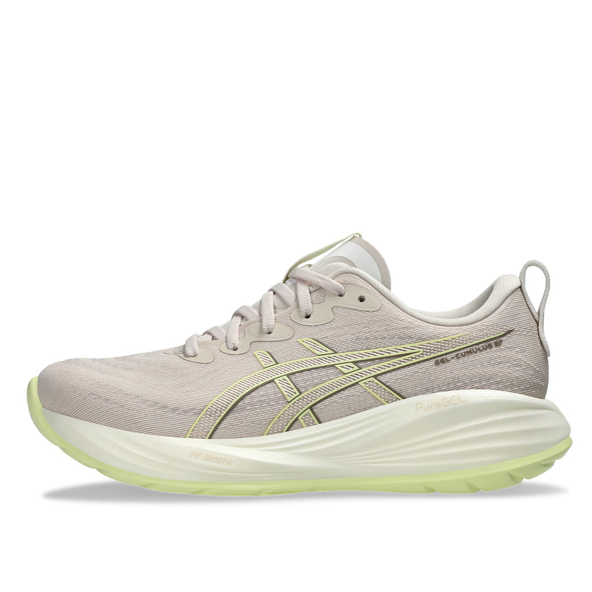 Asics Gel Cumulus 27 Women Mineral Beige Huddle Yellow קומולוס 27 נשים