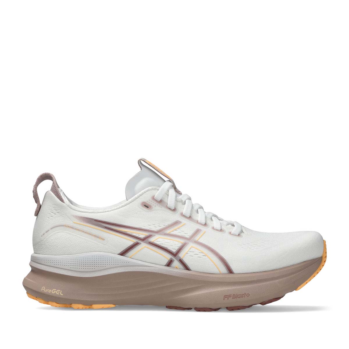 Asics Gel Kayano 32 Women White Orange Glow נעלי ריצה ג`ל קיאנו 32 לנשים