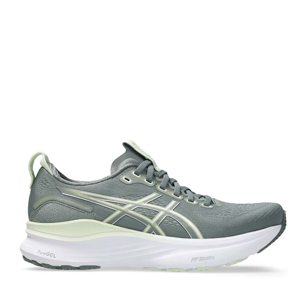 Asics Gel Kayano 32 Women Monument Blue Whisper Green נעלי ריצה לנשים ג'ל קאינו 32