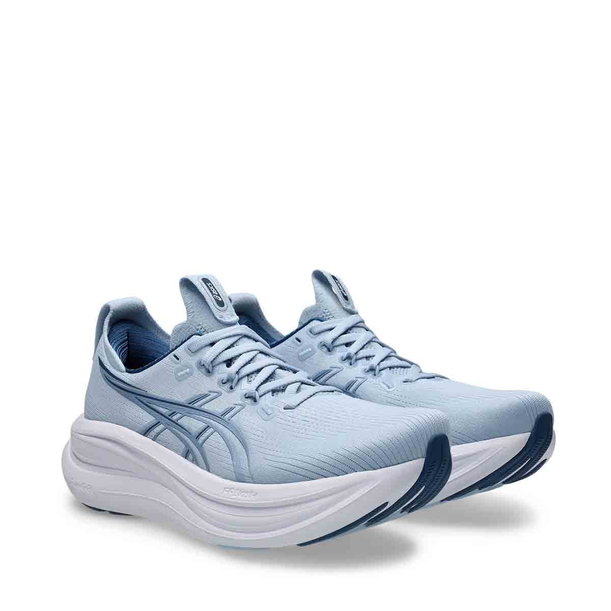 Asics Gel Nimbus 28 Women Solid Air Calm Indigo נעלי ריצה ג'ל נימבוס 28 לנשים