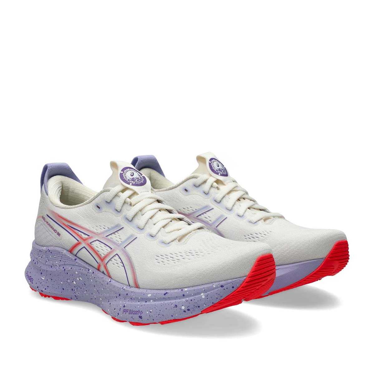 Asics Gel Kayano 32 Tokyo Women Cream Edo Purple נעלי ריצה ג'ל קיאנו 32 טוקיו לנשים