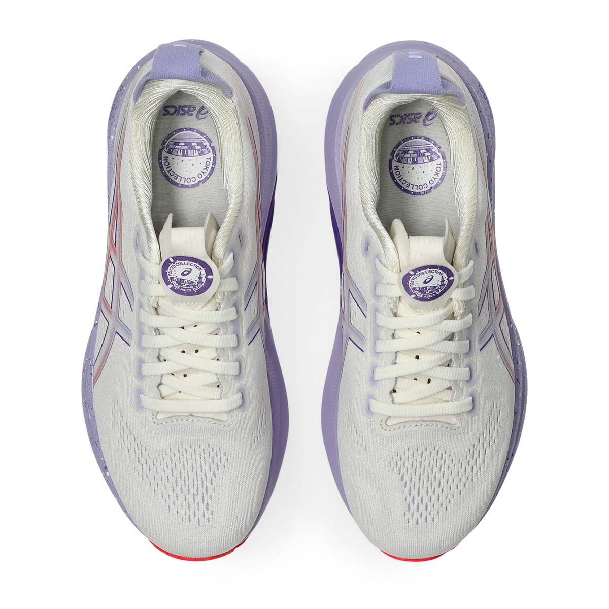 Asics Gel Kayano 32 Tokyo Women Cream Edo Purple נעלי ריצה ג'ל קיאנו 32 טוקיו לנשים