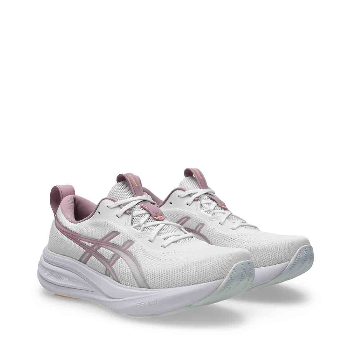 Asics Gel Pulse 17 Women White Taro Purple נעלי ריצה ג'ל פולס 17 לנשים