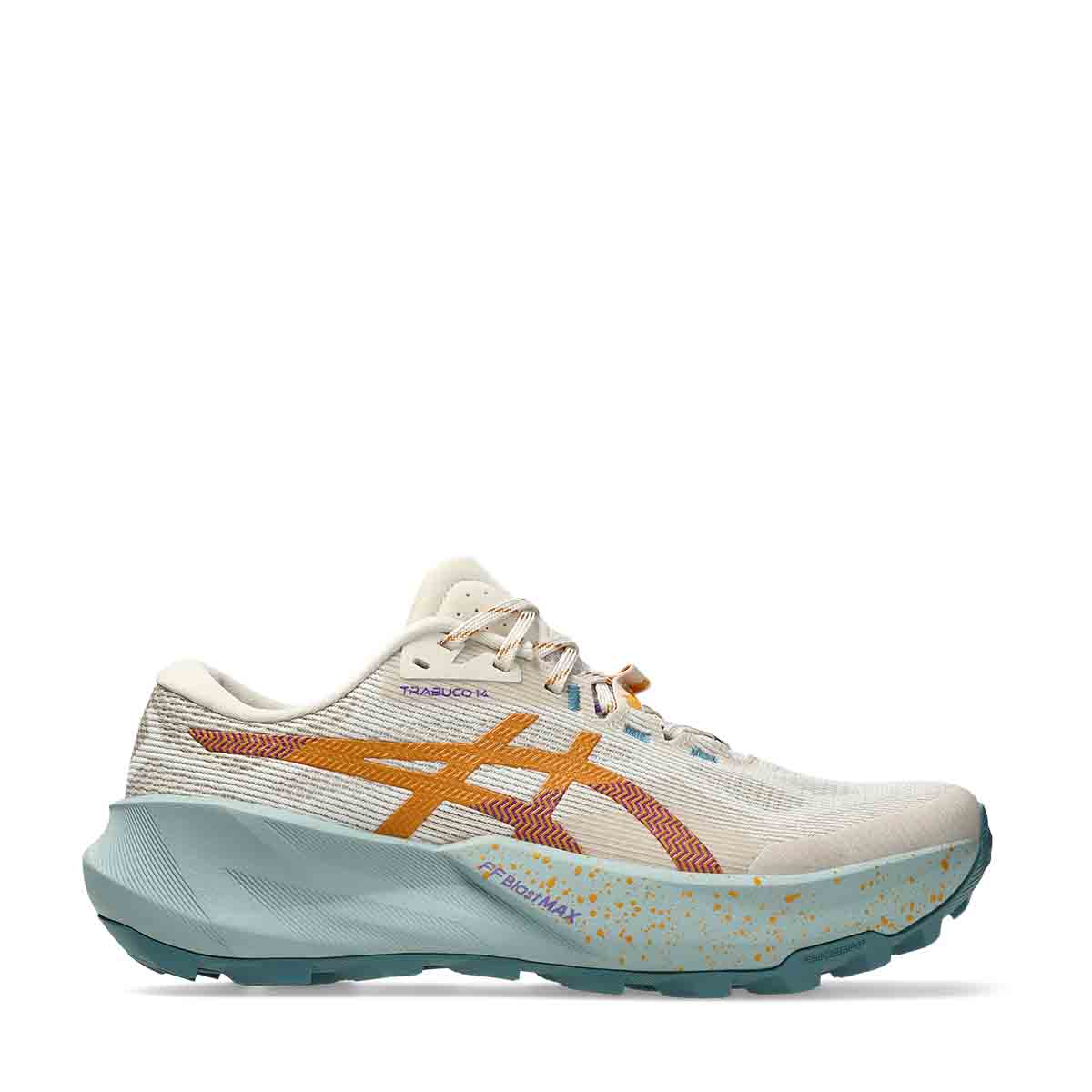 Asics Trabuco 14 Women Oatmeal Sandstorm נעלי ריצה לשטח לנשים
