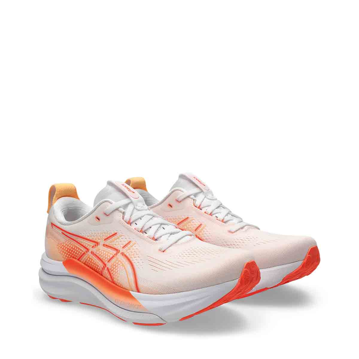 Asics 1012B939-101 Gel Kayano 33 Women - White Vivid Coral נעלי ריצה - Original's