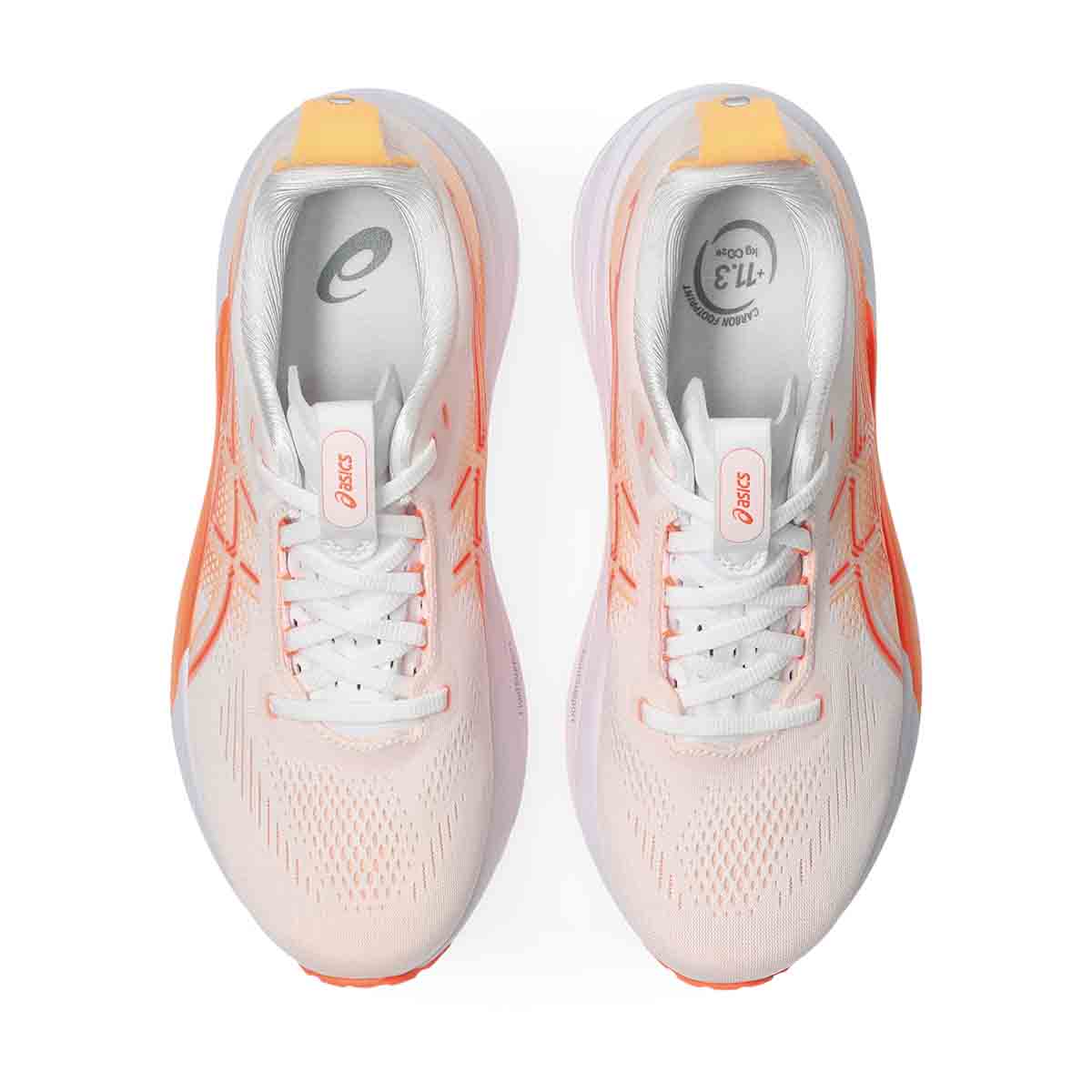 Asics 1012B939-101 Gel Kayano 33 Women - White Vivid Coral נעלי ריצה - Original's
