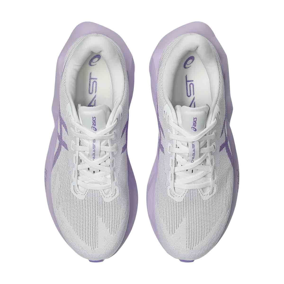 Asics 1012C008-101 Novablast 6 Women - White Murasaki נעלי ריצה - Original's
