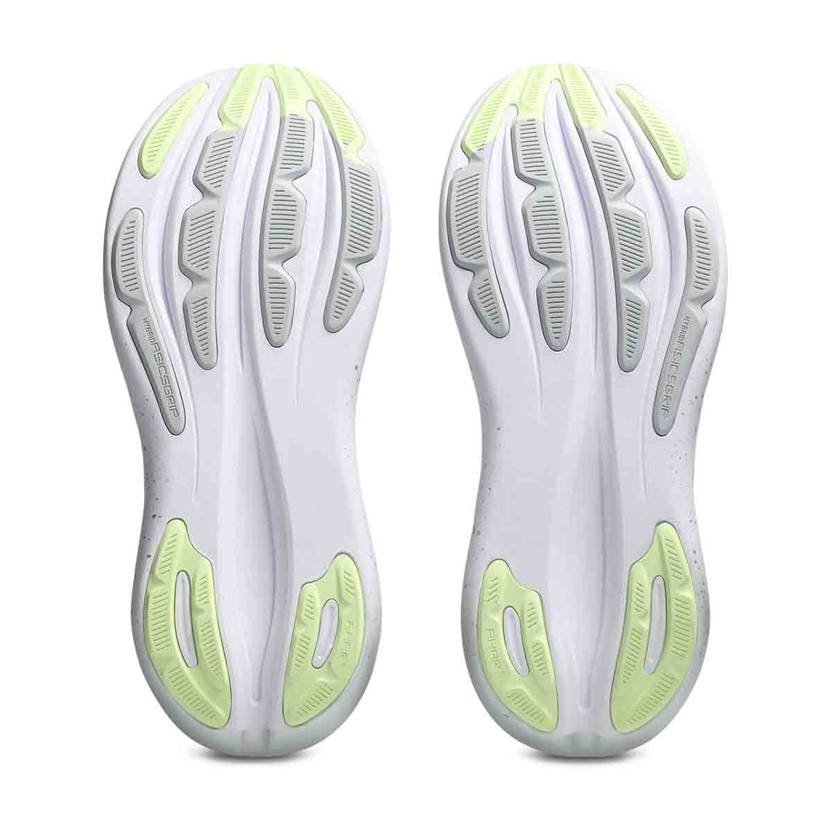 Asics Gel Nimbus 28 Platinum Women Platinum Glow Green נעלי ריצה לנשים
