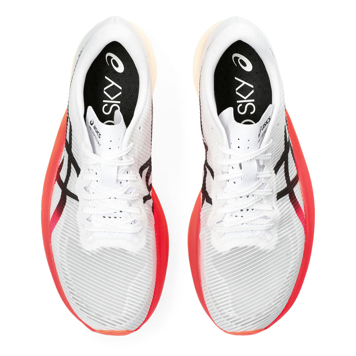 Asics Metaspeed Sky+ Unisex White Black נעלי אסיקס מטה ספיד סקיי+ יוניסקס