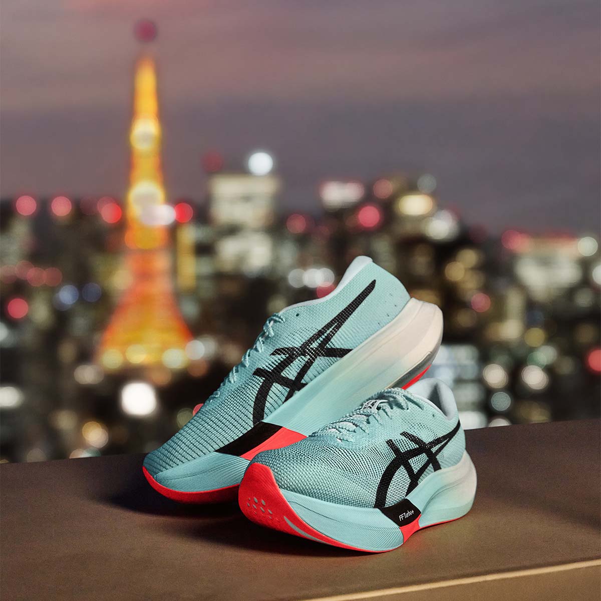 Asics Metaspeed Sky Paris Unisex Illuminate Mint Black מטה ספיד סקיי פריז יוניסקס