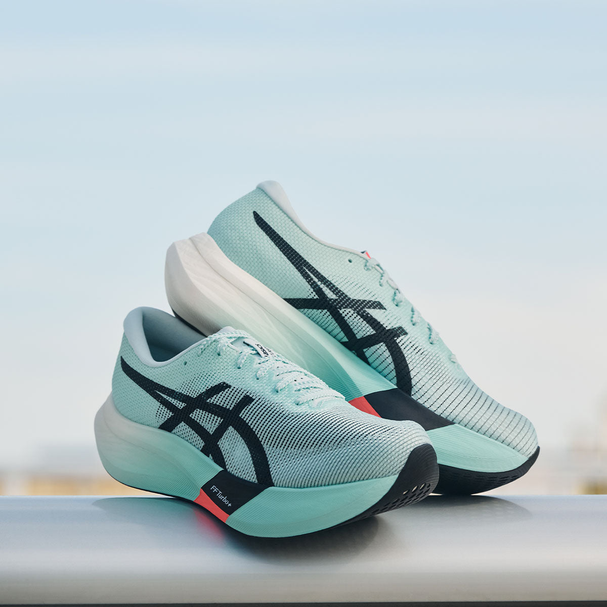 Asics Metaspeed Sky Paris Unisex Illuminate Mint Black מטה ספיד סקיי פריז יוניסקס