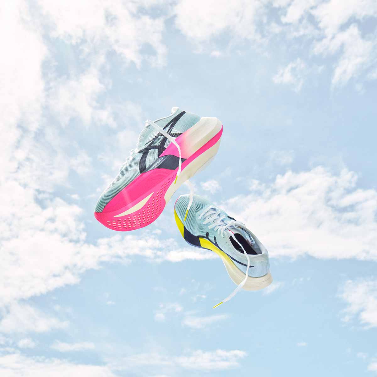 Asics Metaspeed Sky Paris Unisex Light Blue Black נעלי ריצה מטה ספיד סקיי פריז