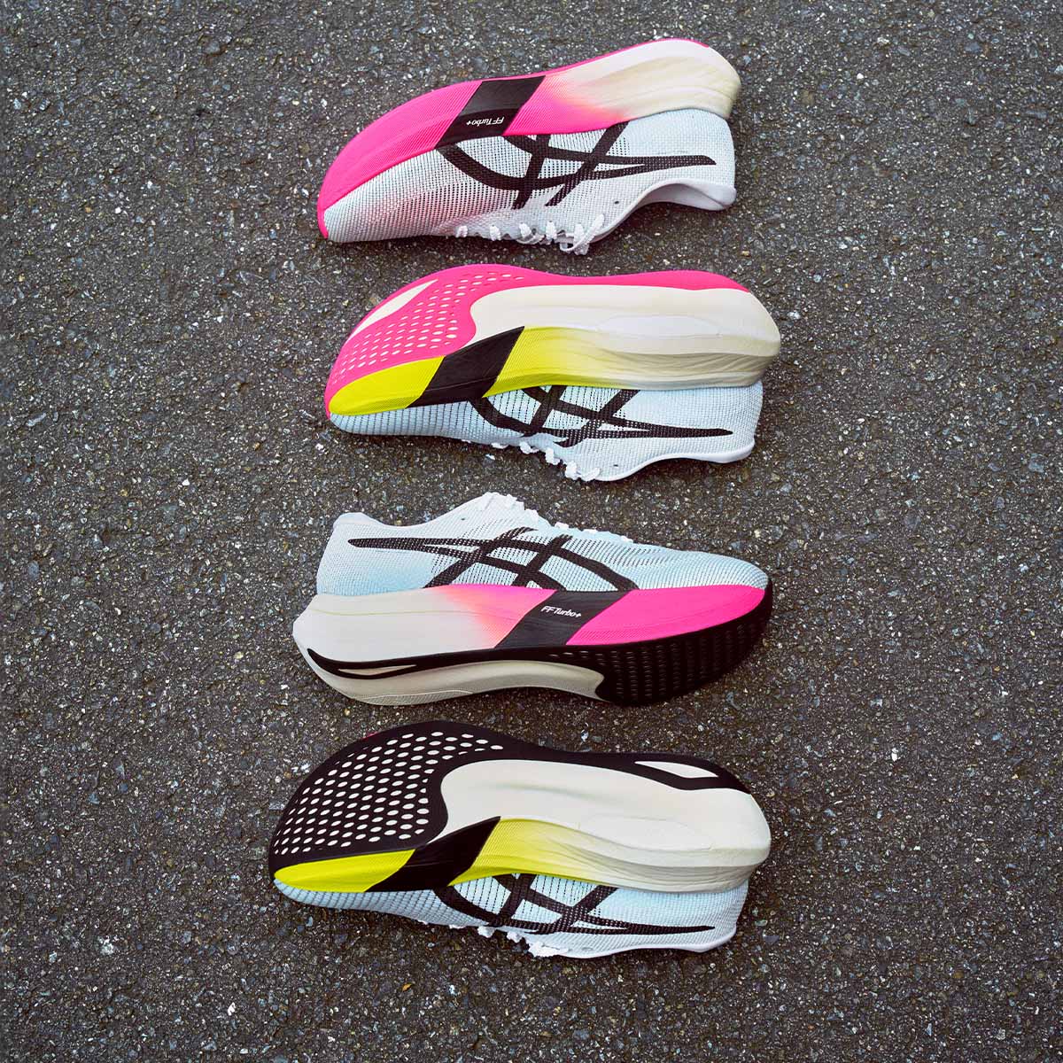 Asics Metaspeed Sky Paris Unisex Light Blue Black נעלי ריצה מטה ספיד סקיי פריז