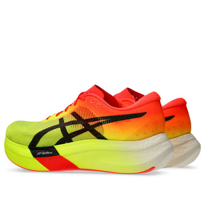 Asics Metaspeed Sky Paris Unisex Safety Yellow Black נעלי מטה ספיד סקיי פריז יוניסקס