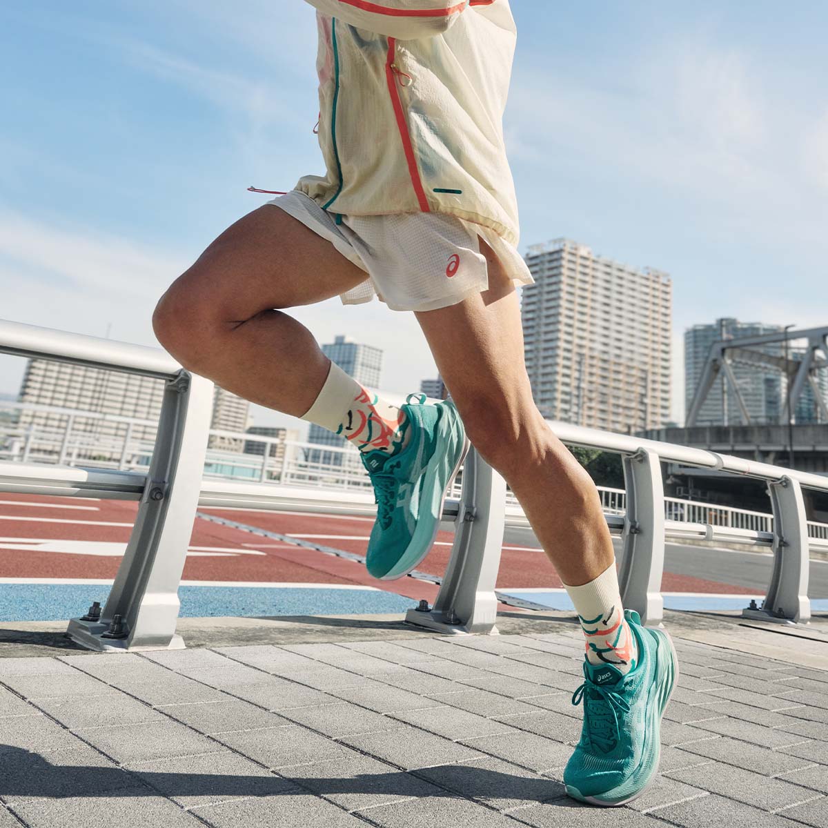 Asics Superblast 2 Unisex Wave Teal Illuminate Mint נעלי ריצה סופר בלאסט 2 יוניסקס