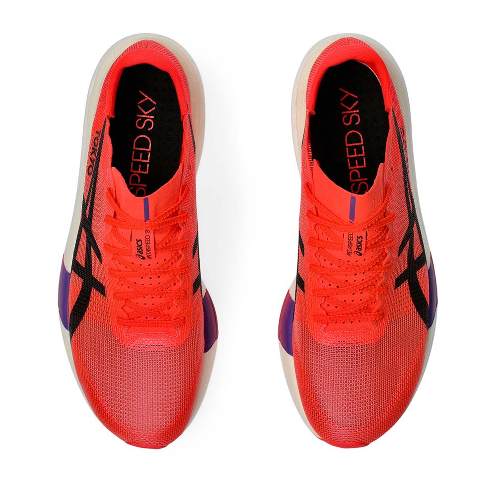 Asics Metaspeed Sky 4 Unisex Flash Red Black נעלי ריצה אסיקס יוניסקס