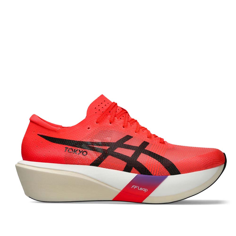 Asics  Metaspeed Edge 4 Unisex Flash Red Black נעלי ריצה מטה ספיד אדג' 4 יוניסקס