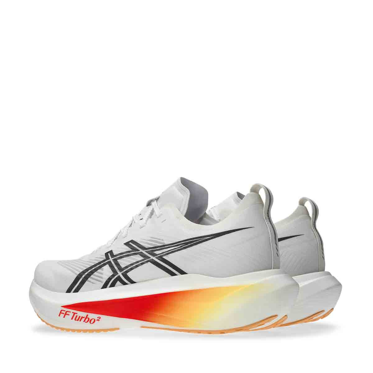 Asics Megablast Unisex White Orange Glow נעלי ריצה מגהבלאסט יוניסקס - Original's