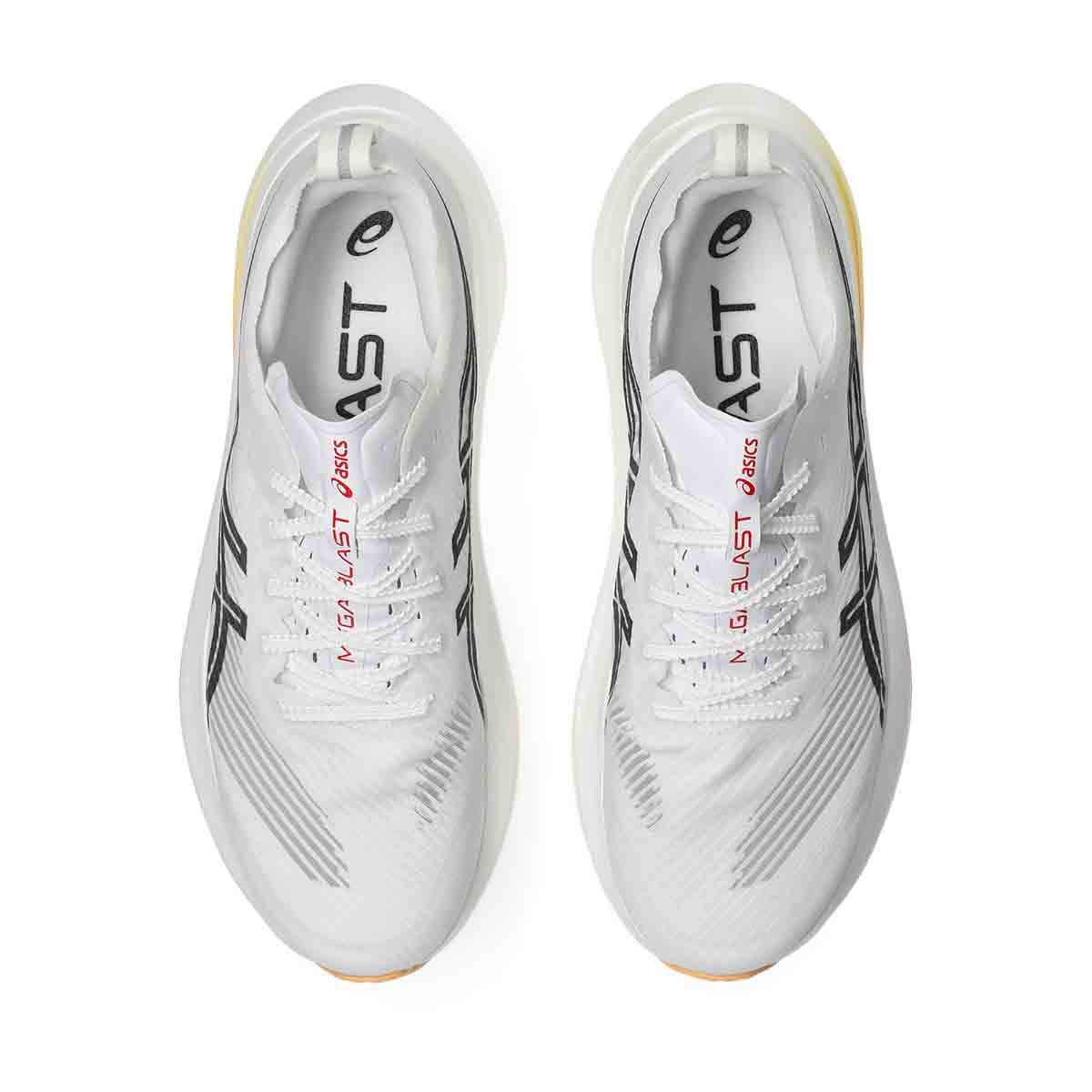 Asics Megablast Unisex White Orange Glow נעלי ריצה מגהבלאסט יוניסקס - Original's