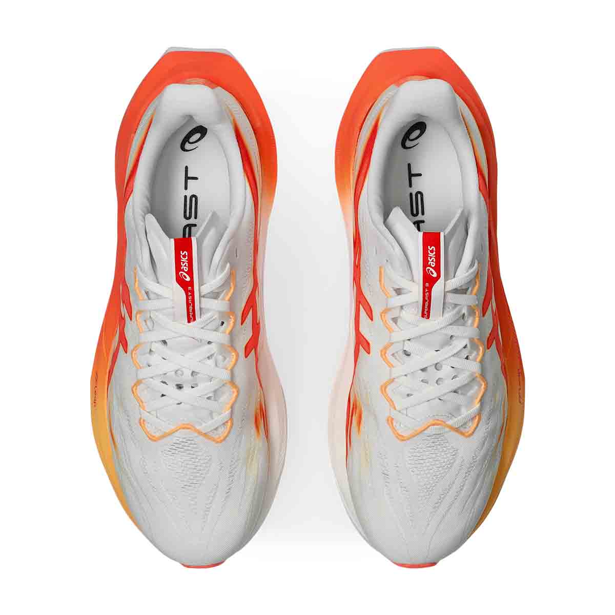 Asics Superblast 3 Unisex White Orange Glow נעלי ריצה סופרבלאסט 3 יוניסקס - Original's