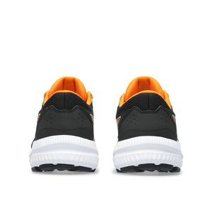 Asics Contend 8 GS Kids Black Bright Orange נעלי אסיקס ילדים