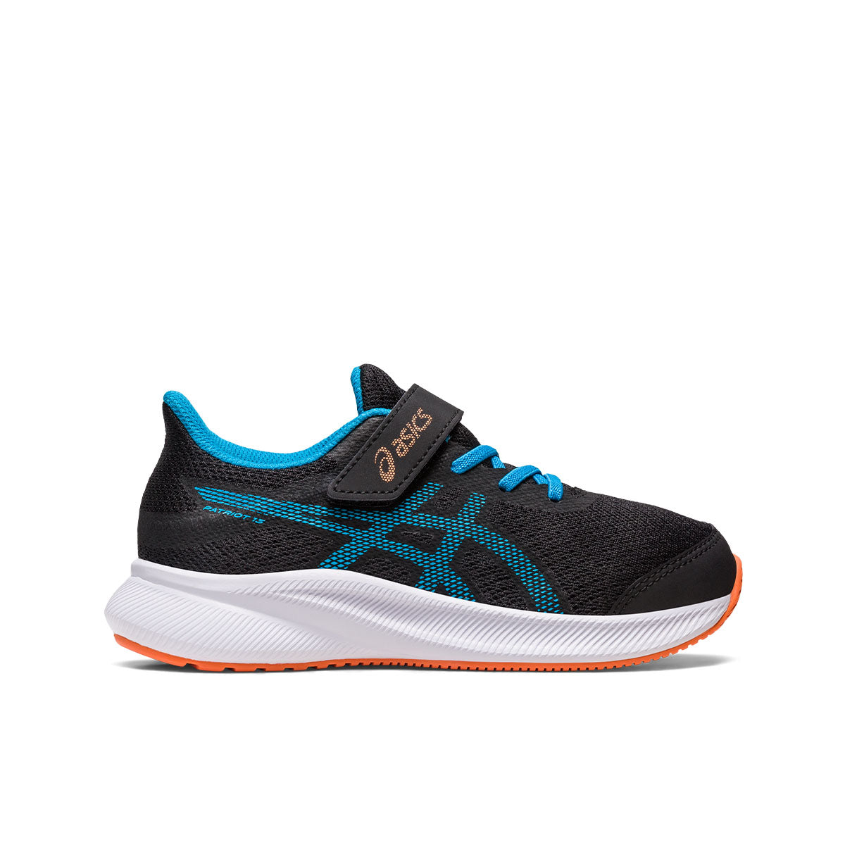 Asics Patriot 13 PS Kids Black Island Blue נעלי אסיקס ילדים