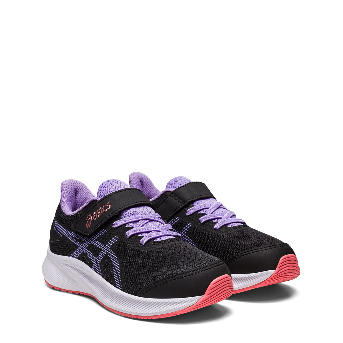 Asics Patriot 13 PS Kids Black Digital Violet נעלי אסיקס ילדים