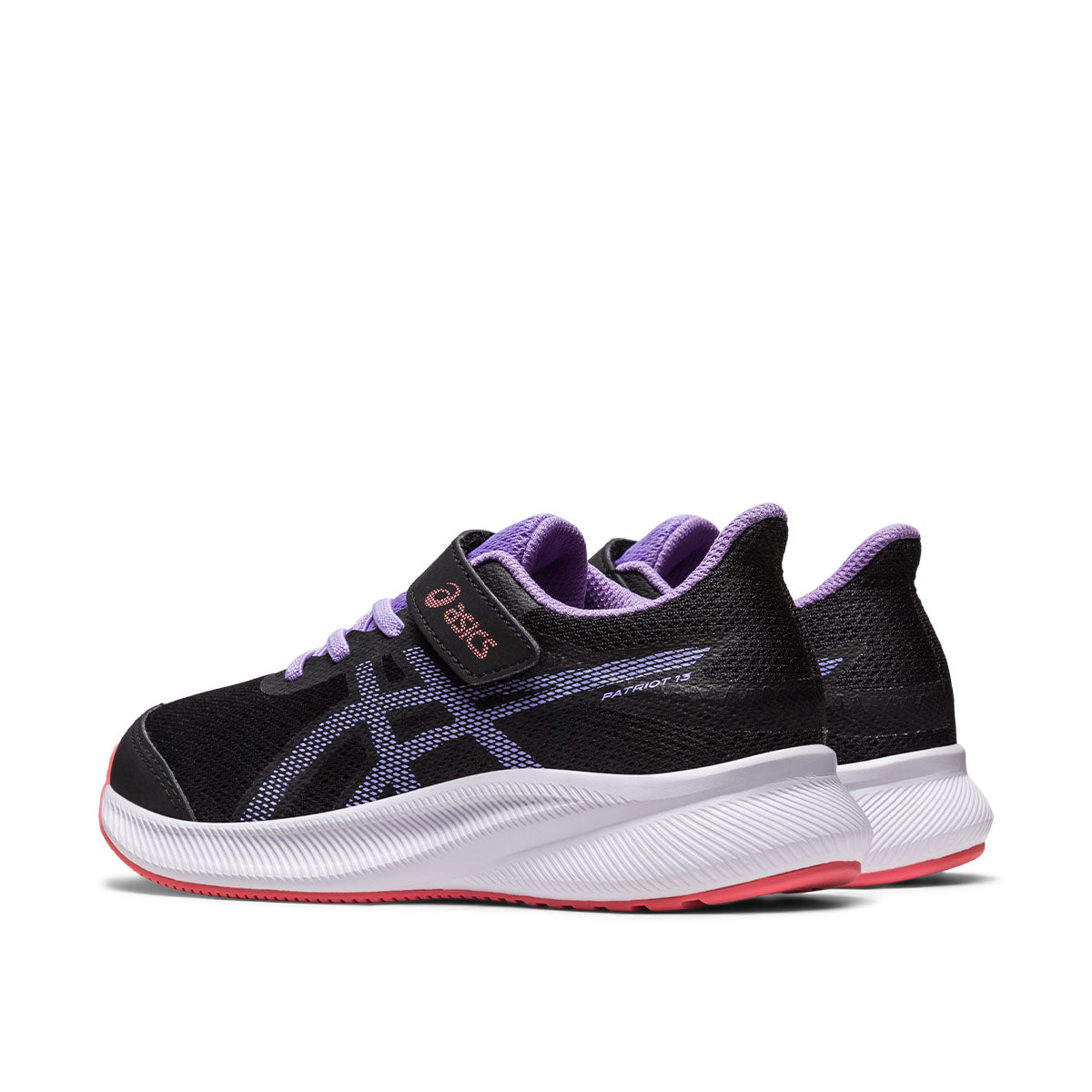 Asics Patriot 13 PS Kids Black Digital Violet נעלי אסיקס ילדים